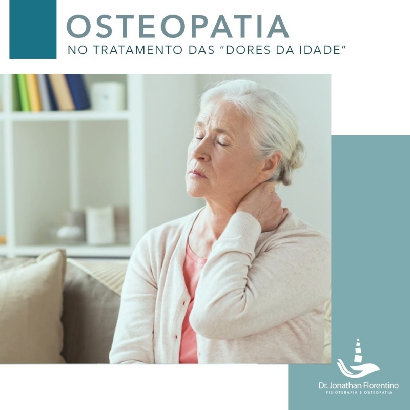 Osteopatia no tratamento das dores da idade